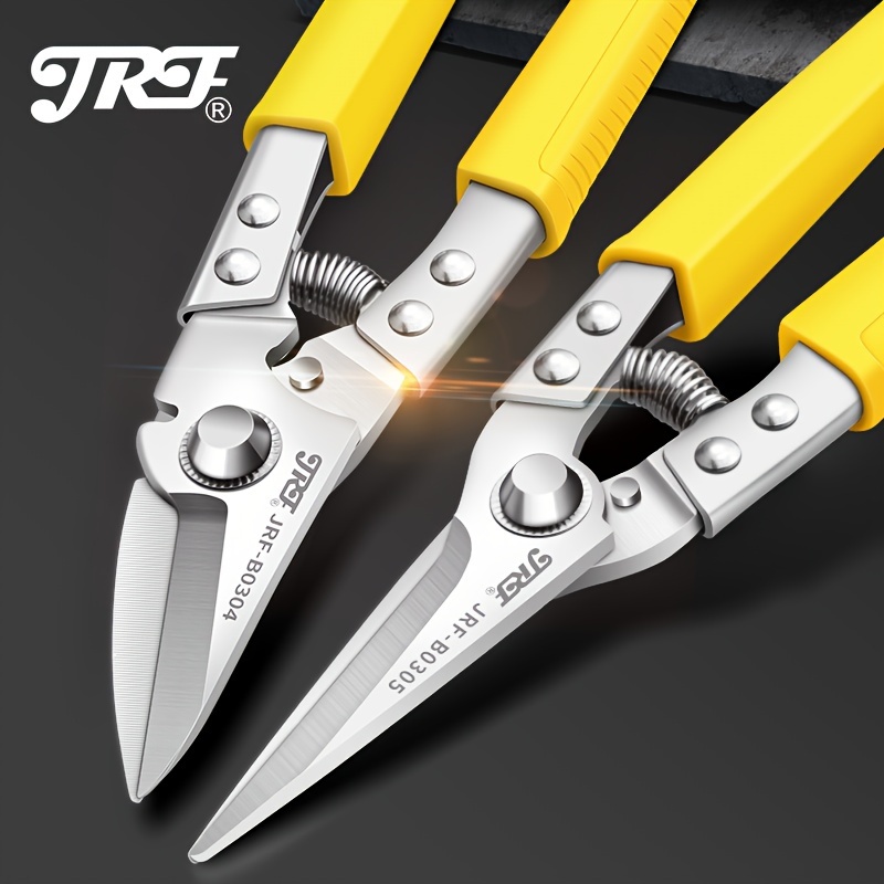 Good Quality American Style Tin Snip 10' Iron Scissors Metal Cutting  Scissor - China Tin Snips, Tin Scissors
