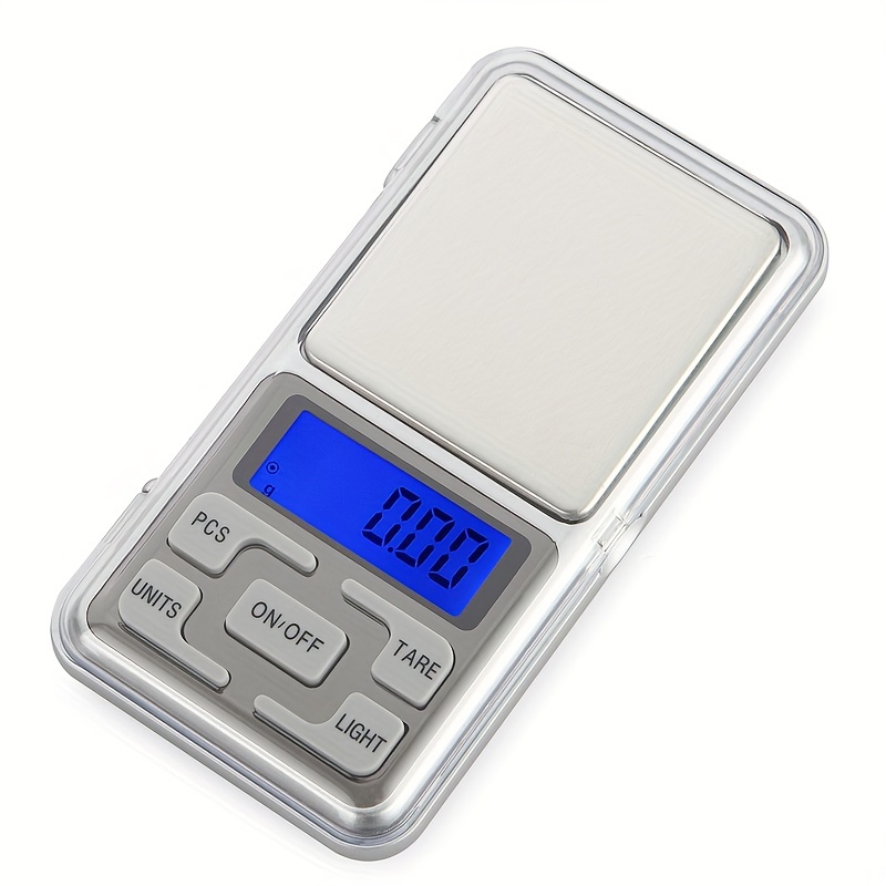 Weigh Gram Scale Digital Pocket Scales 500g by 0.01g Grams for Jewelry  (Battery Included)
