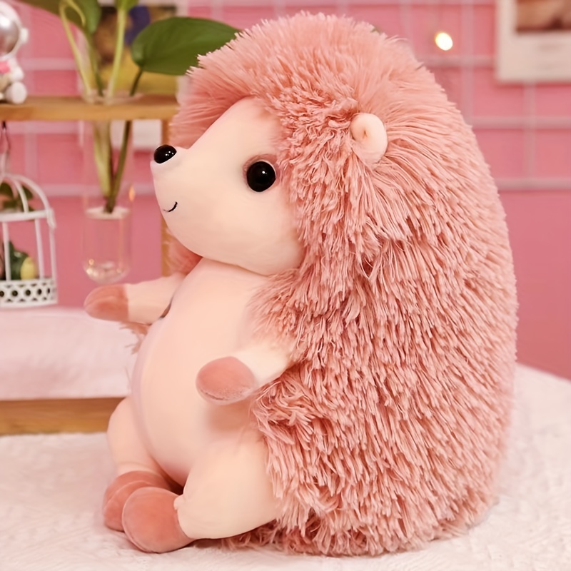 Hedgehog Plush Pillow Toy Suitable Home Decoration - Temu