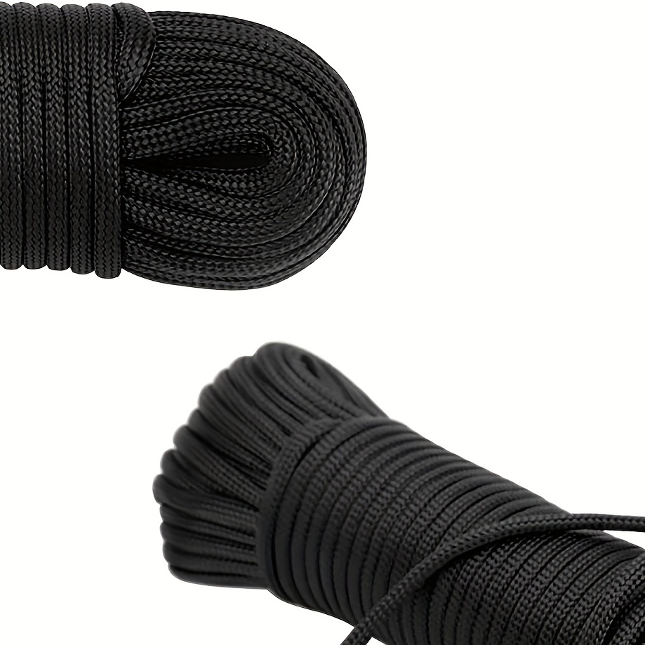 4mm 30m Durable 9 Core Braided Tent Rope Perfect For Outdoor Camping Hiking, Shop On Temu And start Saving