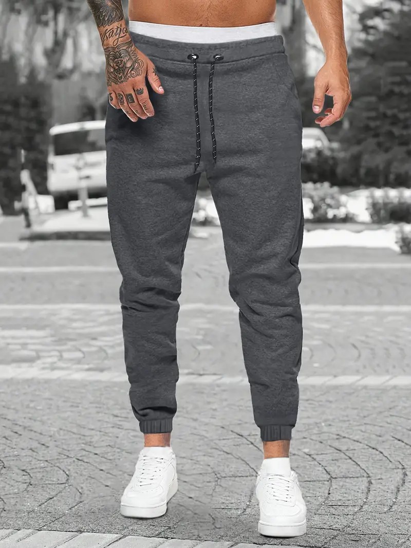 Pantalones Cortos Deportivos Con Cordón En La Cintura Para Hombres, Diseño  Clásico, Ideales Para Primavera Y Verano Al Aire Libre