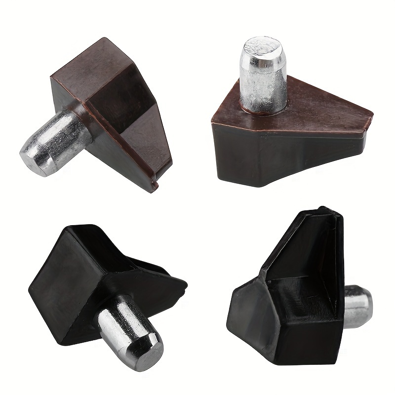 Black/brown Shelf Support Pegs Plastic Shelf Pegs Cabinet - Temu