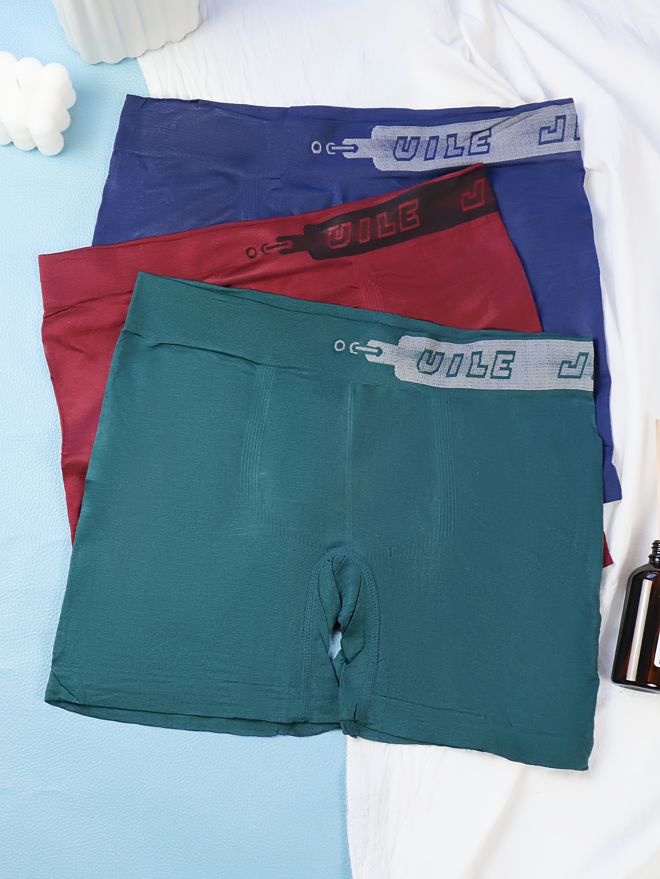 Seamless Boxers - Blue - Clothing