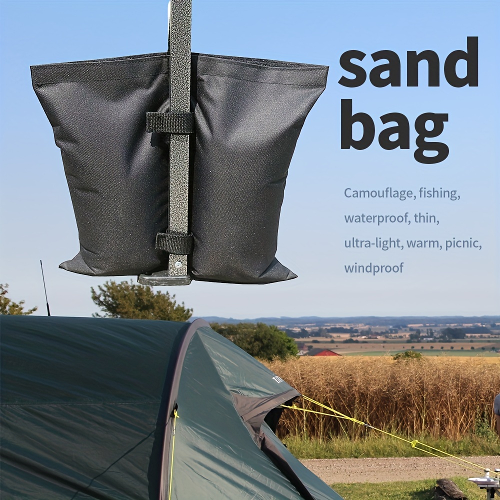 Heavy Duty Outdoor Canopy Sandbags Durable Oxford Sand Leg Weight Bags For  Pop Up Canopy Camping Weight Bearing Sandless Sandbags - Sports & Outdoors  - Temu