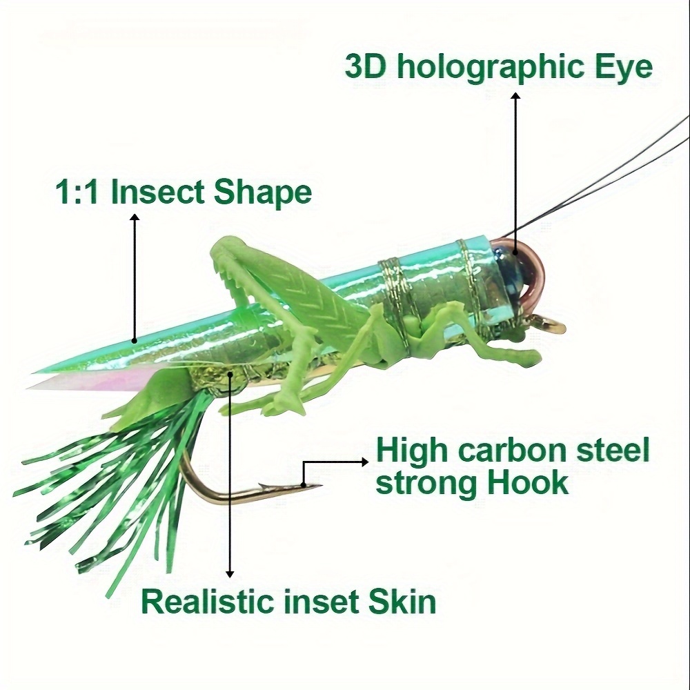 Realistic Fly Fishing Kit Bionic Fishing - Temu
