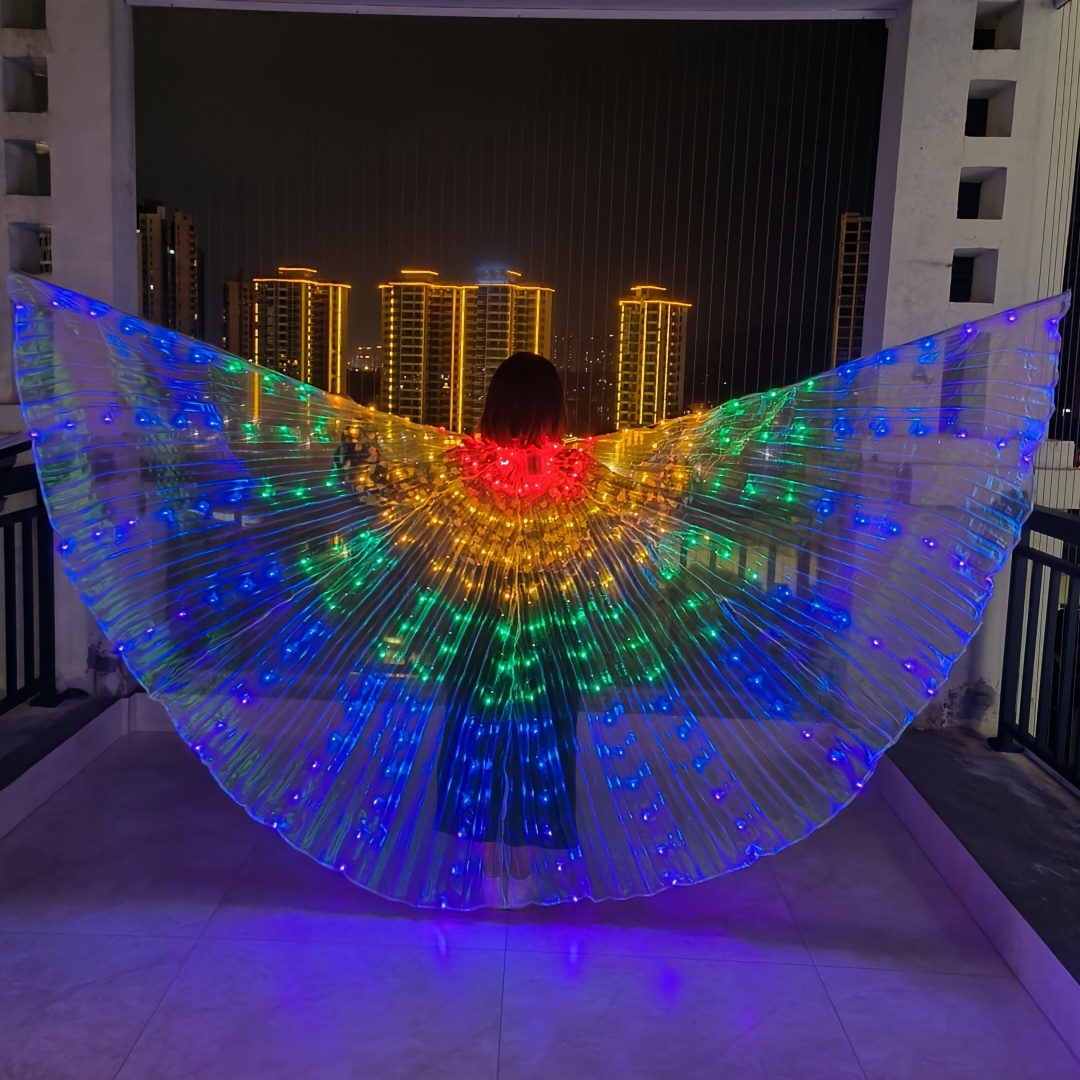 Elegante Exquisite Engel Fee LED Flügel Requisiten, Flügel Dekoration  Tanzen Fotografie Verkleiden, Halloween Weihnachten Cosplay Kostüm  Requisiten
