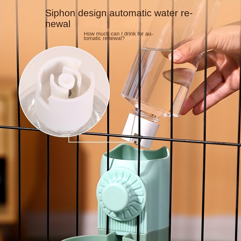 1pc Hanging Pet Water Feeder