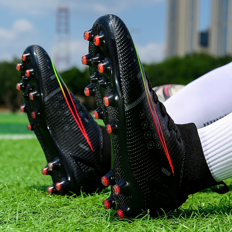 Nike Mercurial Superfly 7 Elite AG PRO Mens Soccer Cleats Black Black Red