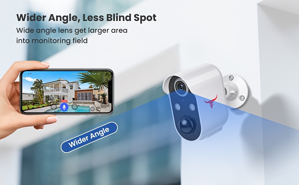 2pcs wireless security camera with ai human detection pir motion detect night vision security camera 2 way talk cloud storage service rechargeable battery included wi fi camera wireless camera outdoor ip camera 2 4ghz wi fi only details 5