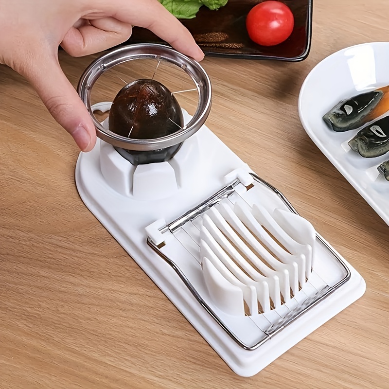 Stainless Steel Kitchen Tools Egg Slicer Egg - Temu