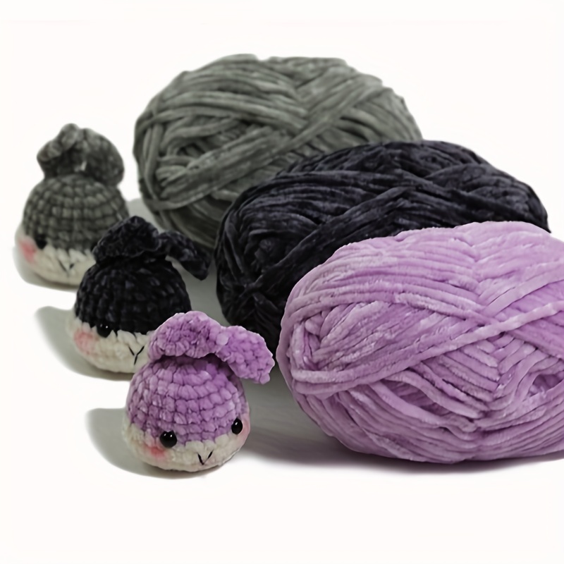 Soft Chenille Yarn Blanket Yarn For Knitting Fancy Yarn For - Temu