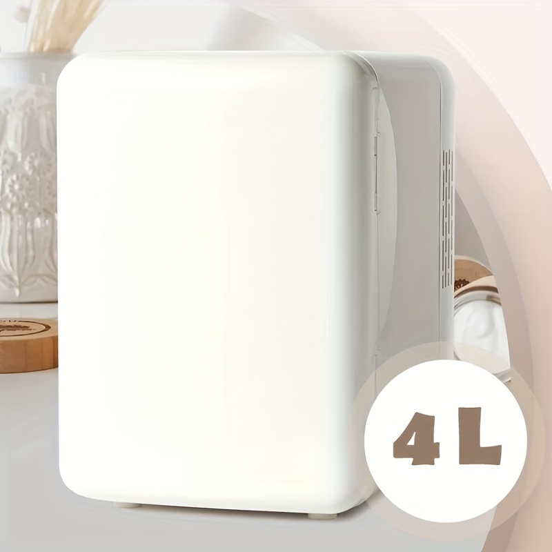 Mini Nevera 4L Blanca para Maquillaje, Skincare y Coche - Enfriamiento y  Calentamiento Nevera pequeña de 4L