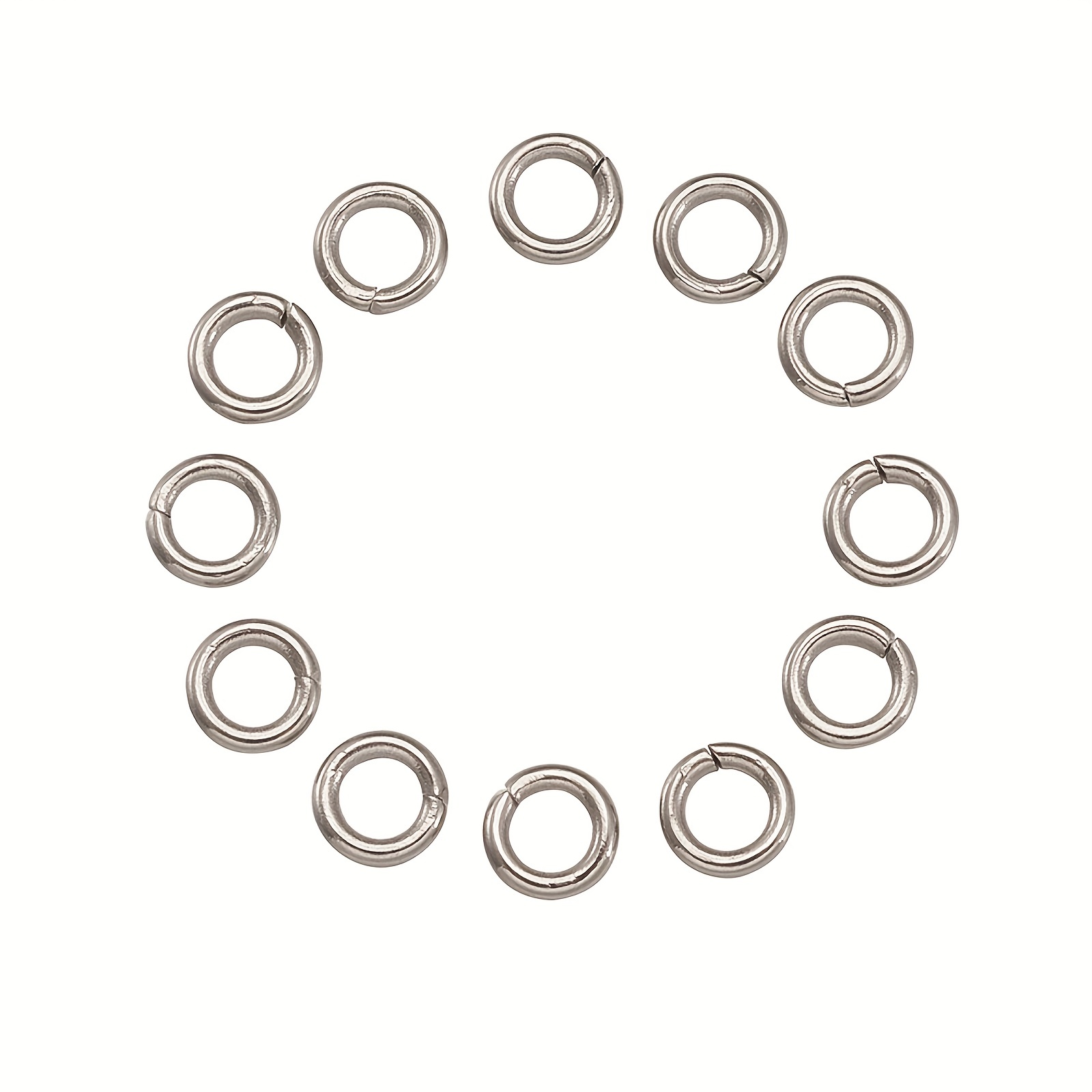 18/20/22 Gauge Stainless Steel Jump Ring Mixed Color Open - Temu