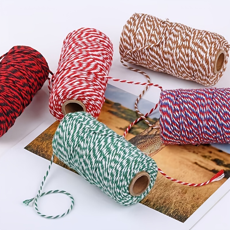 1 Roll, 3937 Inch/100M Jute Twine String 1.5mm Natural Thin Twine For  Crafts Gardening Garden Plant Gift Wrapping Art Decoration Packing Material  Chri