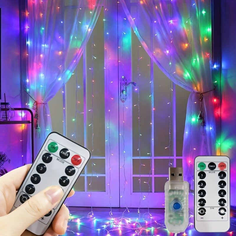 Remote Control Led Lights For Indoor And Outdoor - Temu