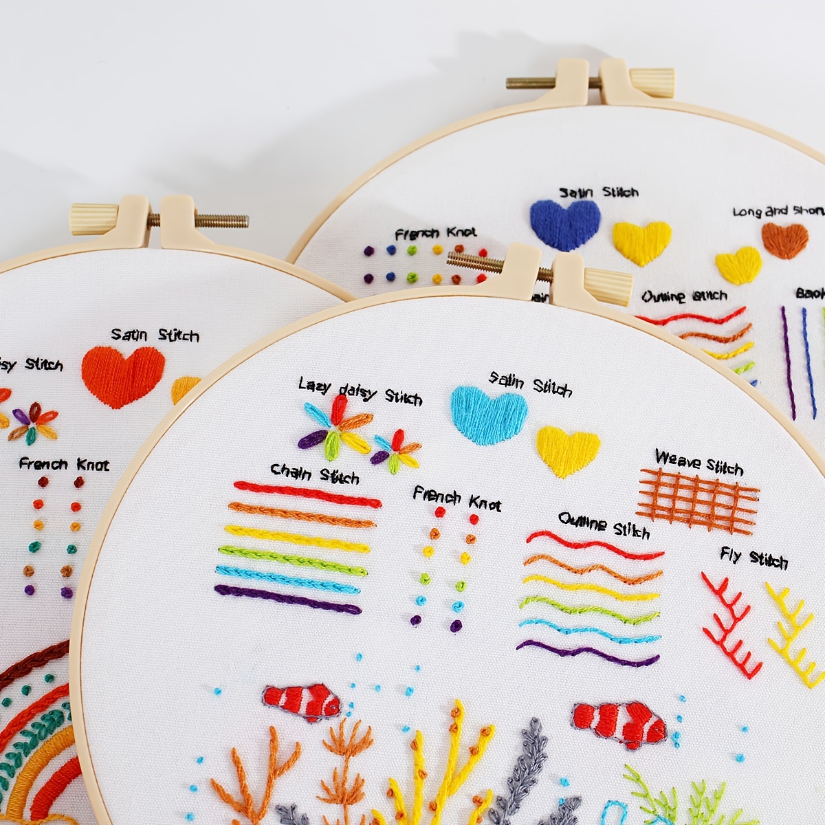 Beginner Embroidery Kit Embroidery Kit For Beginners 1 - Temu