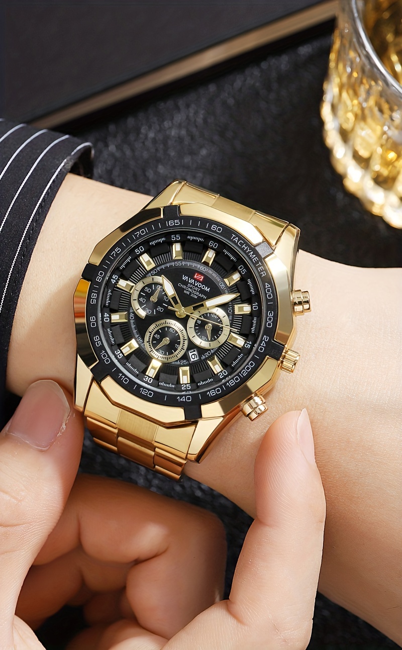 Va Va Voom Fashion Mens Sports Watch Outdoor Waterproof Calendar