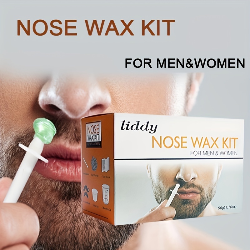 Professional Nose Wax Kit Nose Ear Quick Easy Hair Removal Temu