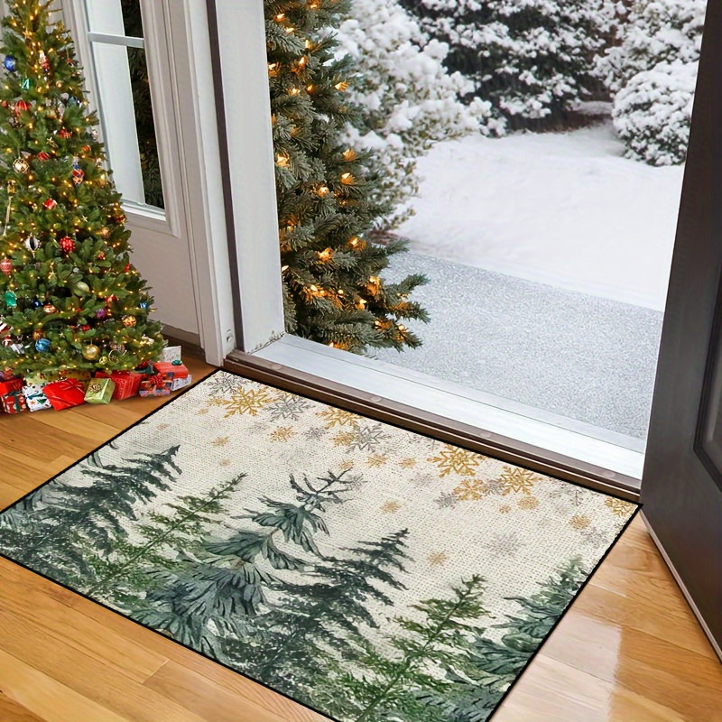 Christmas Decorative Runner Rugs Iving Room Bedroom Floor - Temu