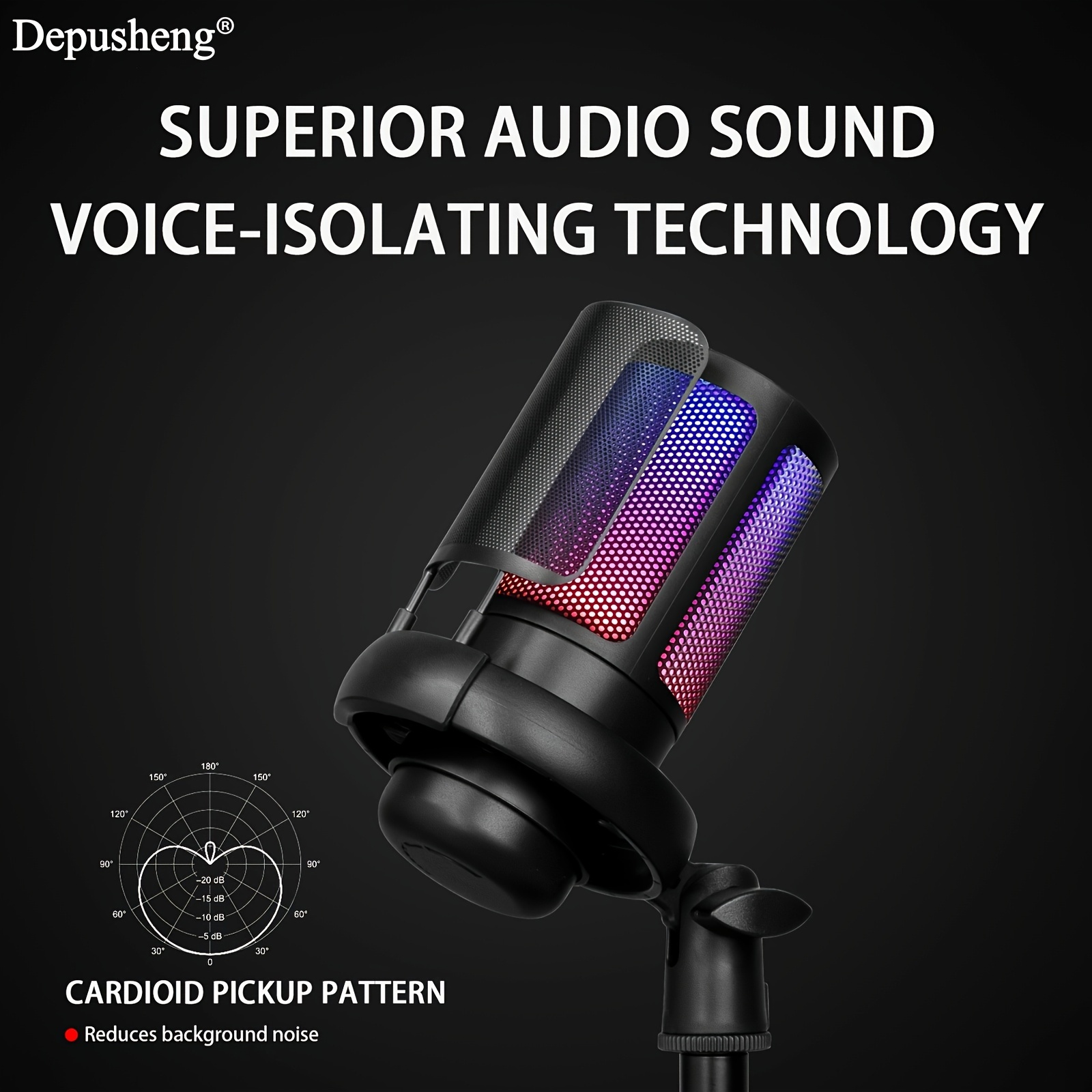 Auriculares con cable para juegos y micrófono dinámico XLR, micrófono de  podcast vocal FIFINE con patrón cardioide, para transmitir voz en off