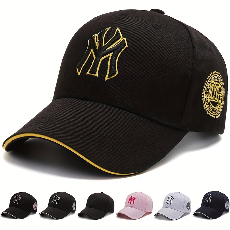 Baseball Adorable Sun Fishing Hat For Men Women Unisex Teens Embroidered  Snapback Flat Bill Hip Hop Hat - Jewelry & Accessories - Temu