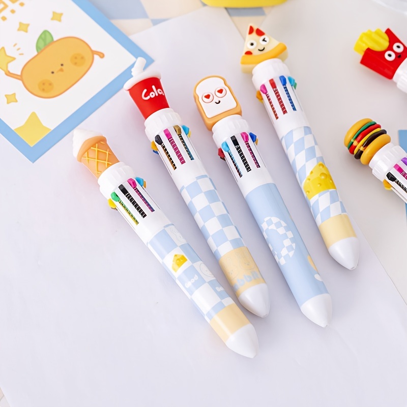 Kawaii Cartoon Gel Pens - Kids Cute Colored Pen School Stationery Supplies  1pc S