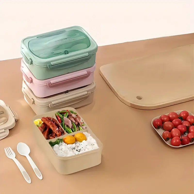Bento Box, Outdoor Lunch Box, School Office Food Container Storage