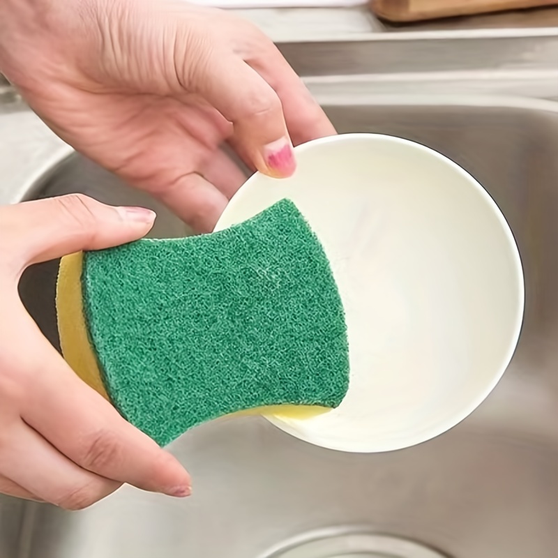 Kitchen Sponges With Abrasive Scourer