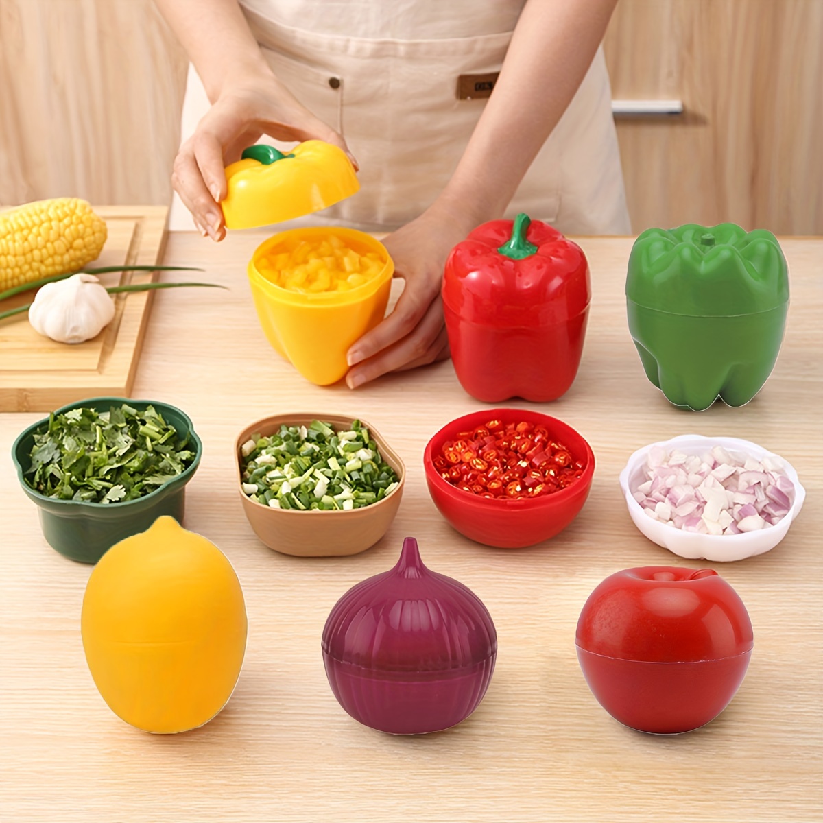 Kitchen Accessories Clever Tray Creative Food Preservation Plastic Wrap Food  Storage Reusable Serving Fruit And Vegetable Tools - AliExpress