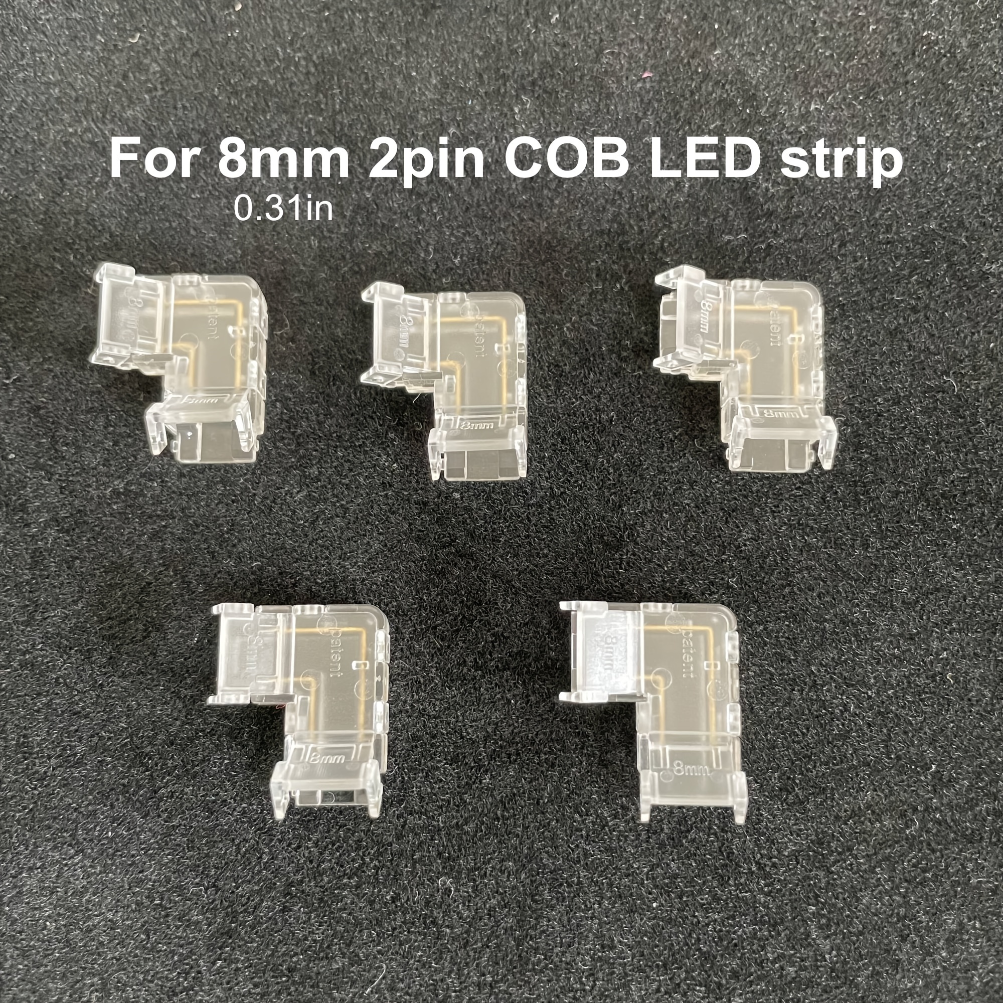 Câble connecteur Bande LED 5W de 8mm - Decoreno
