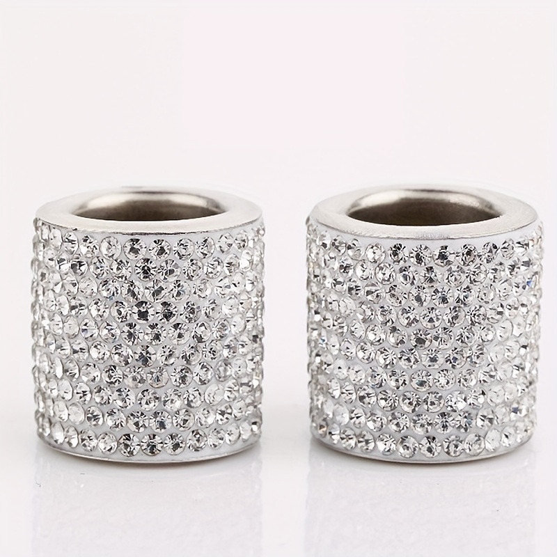 Image of Car Headrest Decoration Rhinestone Ring Car Headrest Decoration Supplies Car Seat Decoration Supplies