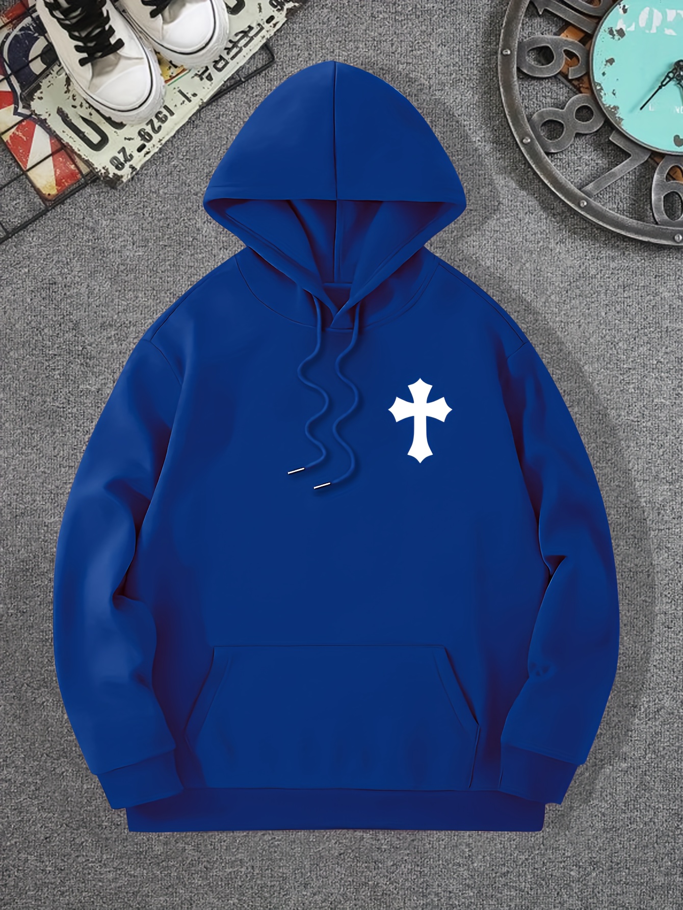 Christian Cross Print Hoodie, Coole Hoodies Voor Heren, Heren Casual  Grafisch Ontwerp Pullover Sweatshirt Met Capuchon En Kangoeroezak  Streetwear Voor Winterherfst, Als Cadeau | 90 Dagen Kopersbescherming |  Temu Netherlands