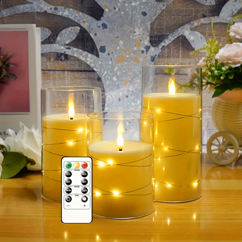 LED bougie électronique lumière romantique anniversaire créatif feu d' artifice fausse bougie maison pour bouddha rouge simulation télécommande  bougie lumière