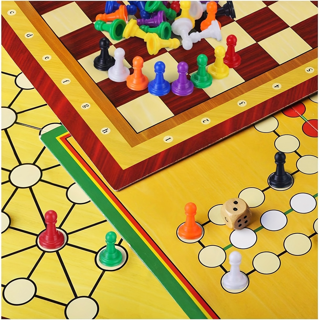 60 peças de jogos multicoloridos, peças de jogos de plástico para jogos de  tabuleiro, peões de jogo de 1 polegada, marcadores de mesa a granel - Temu  Portugal