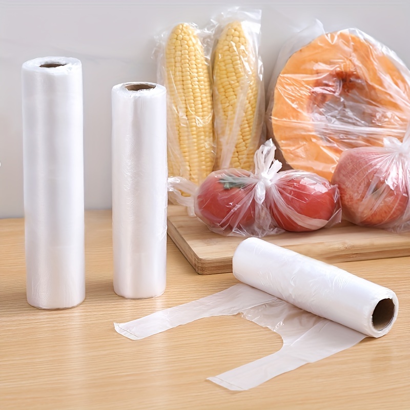 Wrap Plastic Packaging Bags Food Storage Bag Reusable Freezer
