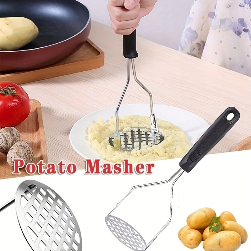 Potato Masher For Kitchen And Kitchen Tool Food Smasher For Bean Sweet  Potato Fruits Avocado Potato