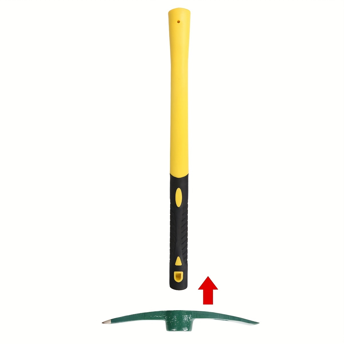 Xforst Piccone da scavo, Martellina manico fibra. Piccone compatto da  giardino per campeggio o metal detector, con manico in fibra di vetro  resistente e testa in acciaio forgiato. (X-PF400) : : Giardino