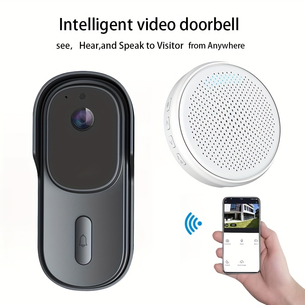 wireless doorbell camera waterproof