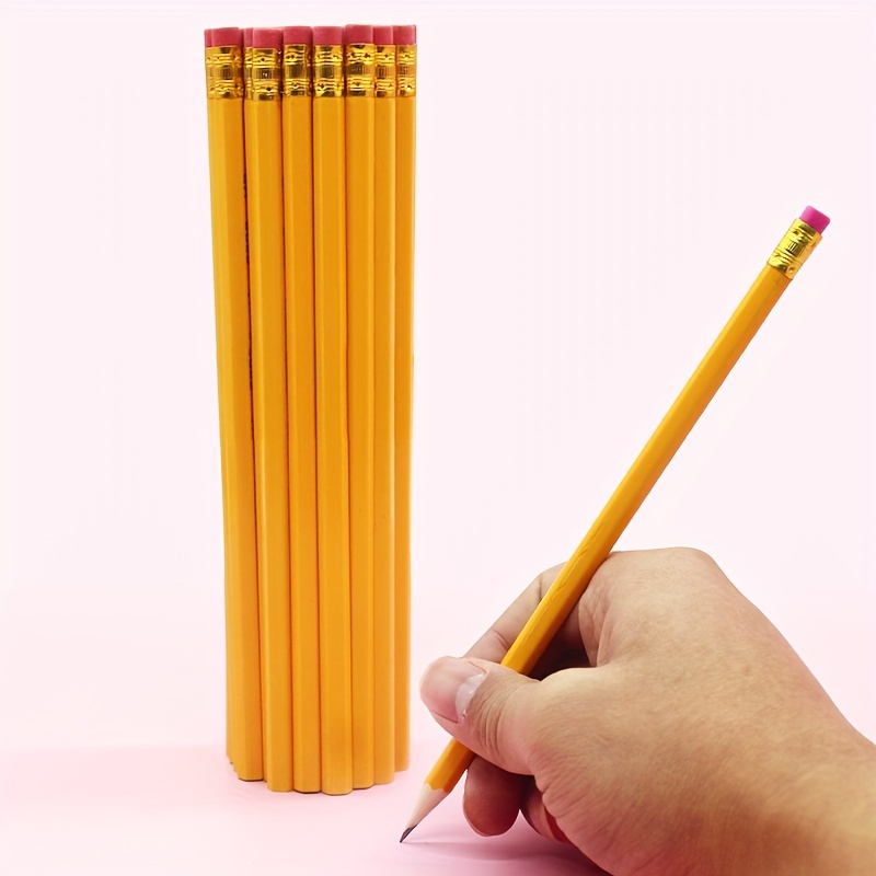 H&B Drawing Sketching Pencil Set - Dark Yellow Dot