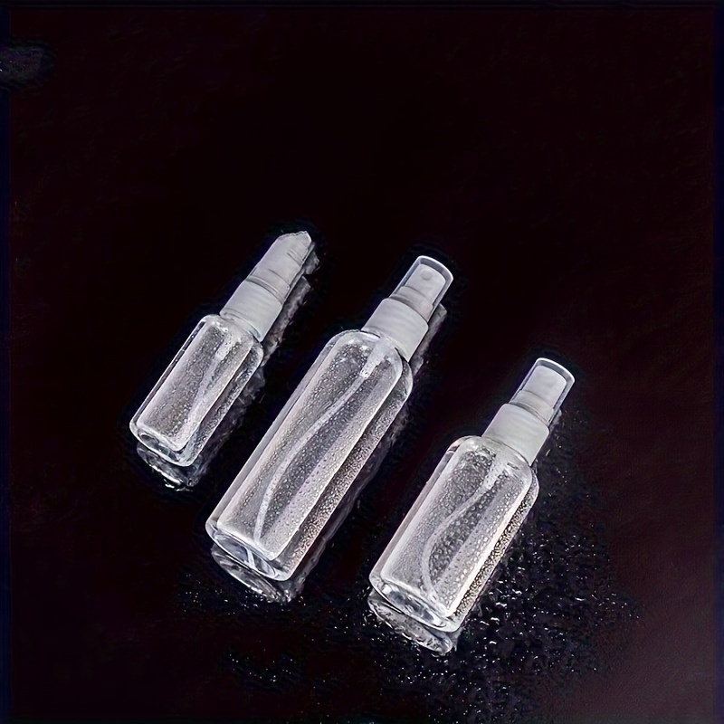 5 Pièces Flacons Pulvérisateurs 30/50/100 Ml Atomiseur D'alcool  Transparent, Flacon Pulvérisateur Portable À