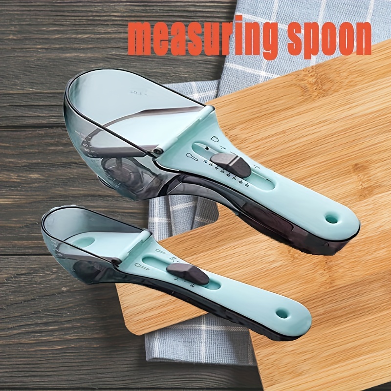 Adjustable Measuring Spoon, Cooking Measuring Spoon, Kitchen