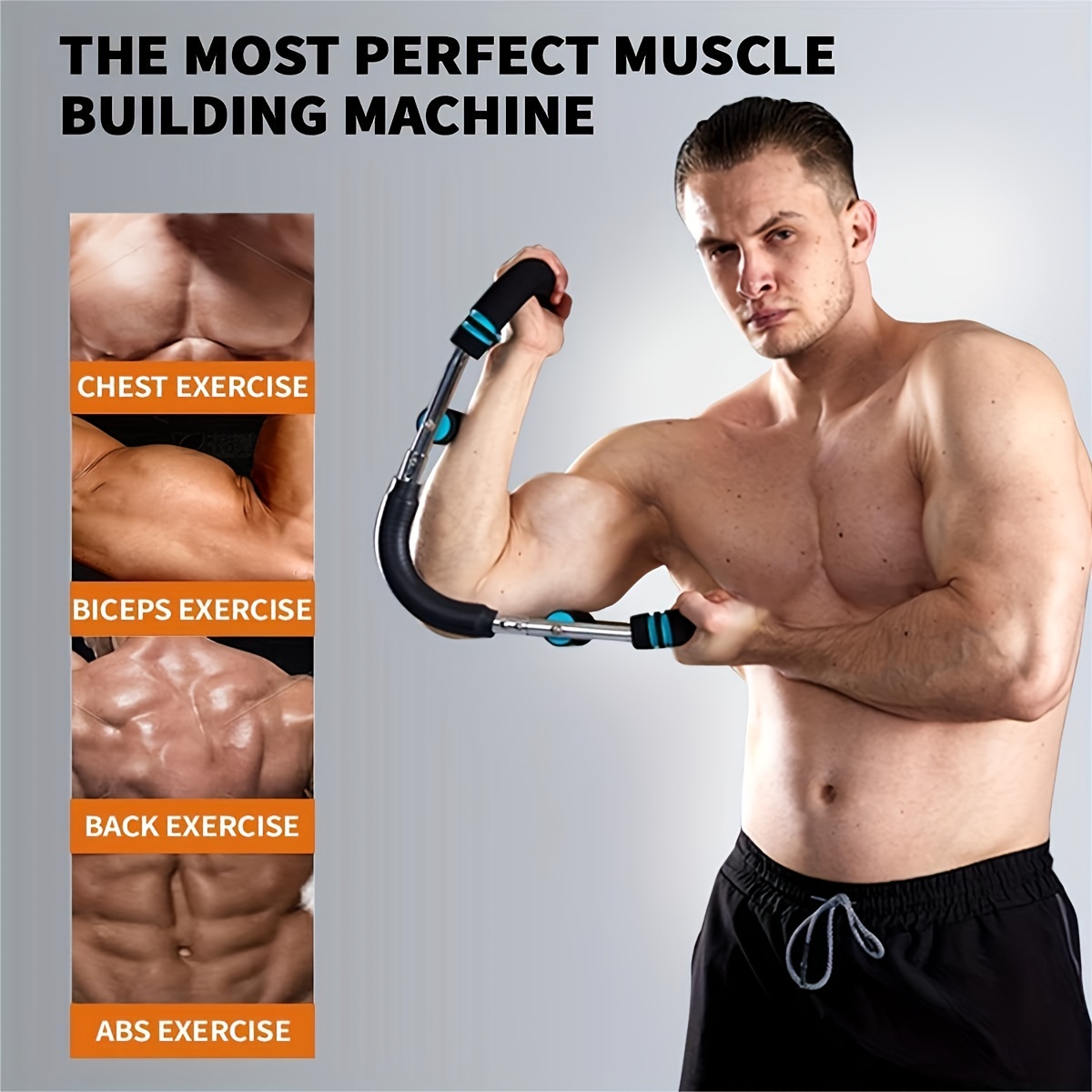 Detachable for Man Chest Expander Training Muscles Strengthen Fitness Home  Office Arm 7 Spring Exercise Body Building Workout : : Sports &  Outdoors