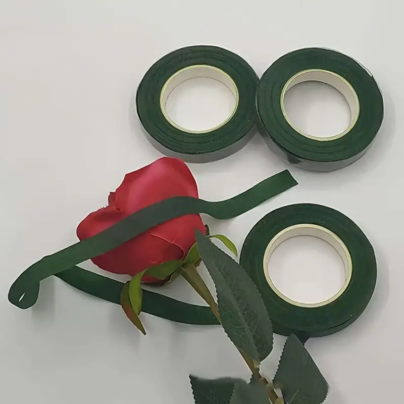 Diy Green Florist Item Adhesive Flower Tape - Temu
