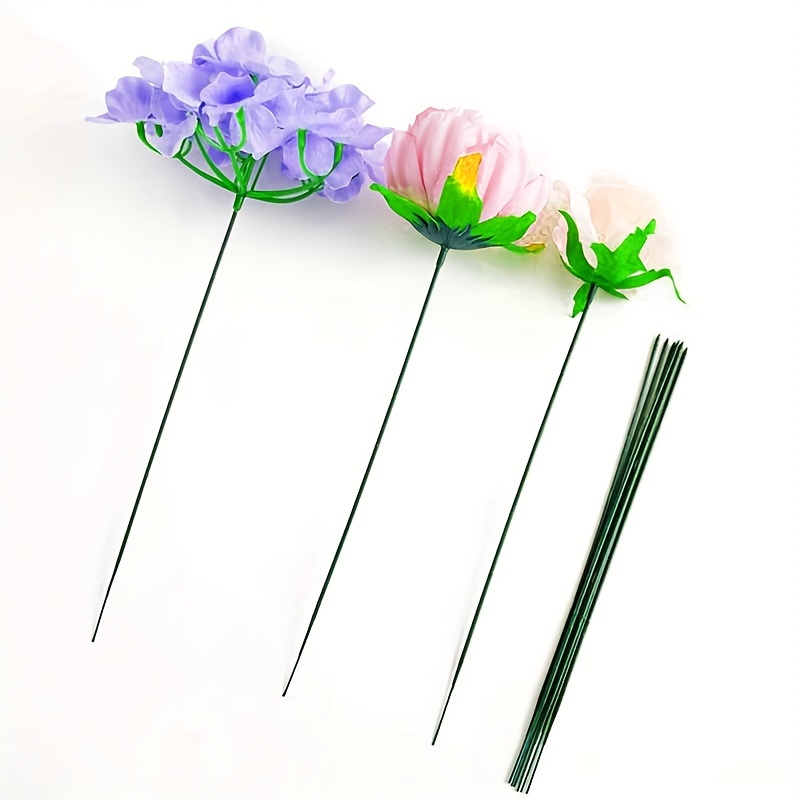 Plastic coated Wire Flower Branch Wire Mesh Flower - Temu