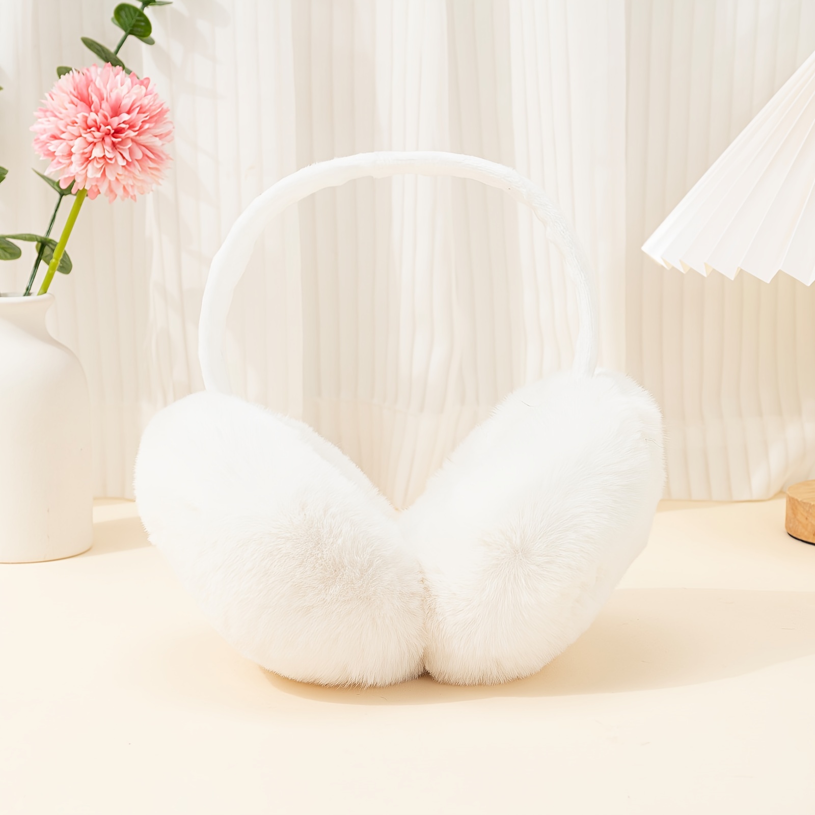 Winter Faux Fur Earmuffs Foldable Ear Warmers