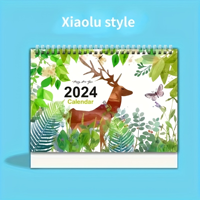 1pc Calendario Scrivania Piccolo Desktop 2024 Appunti - Temu Italy