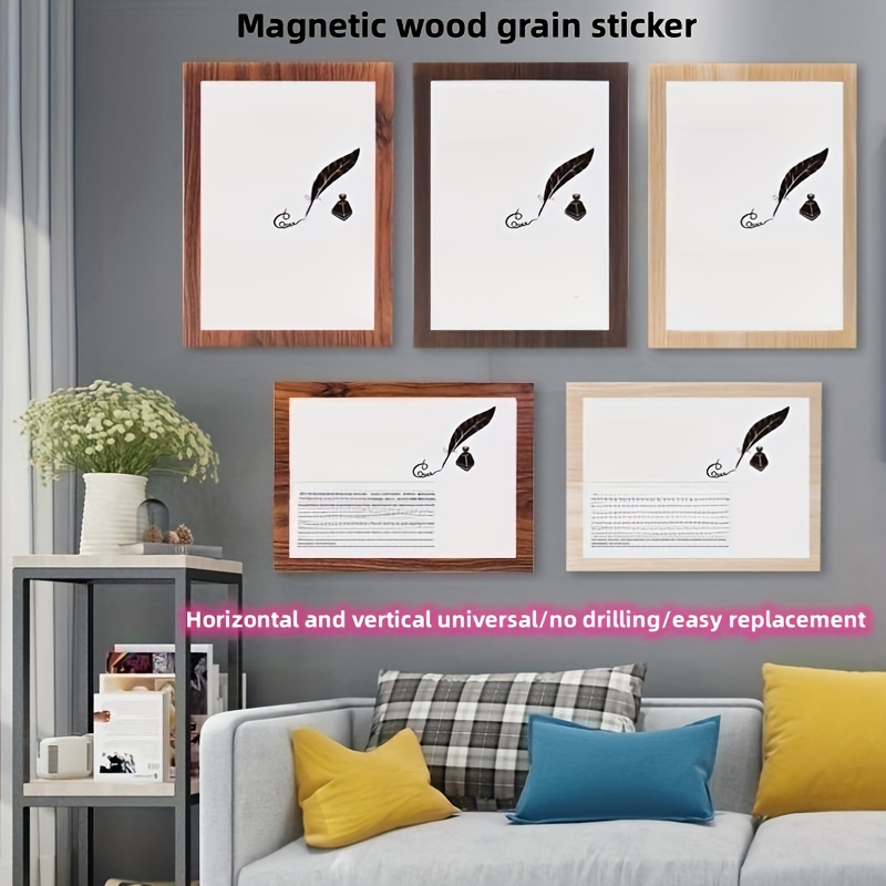 Magnetic Picture Frames Magnetic Self-Adhesive Display Poster