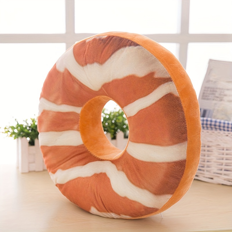 3d Sprinkle Donut Throw Pillow Made With Super Soft Ultra - Temu