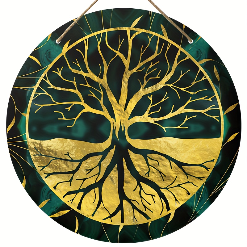 Wooden Yggdrasil Wall Art