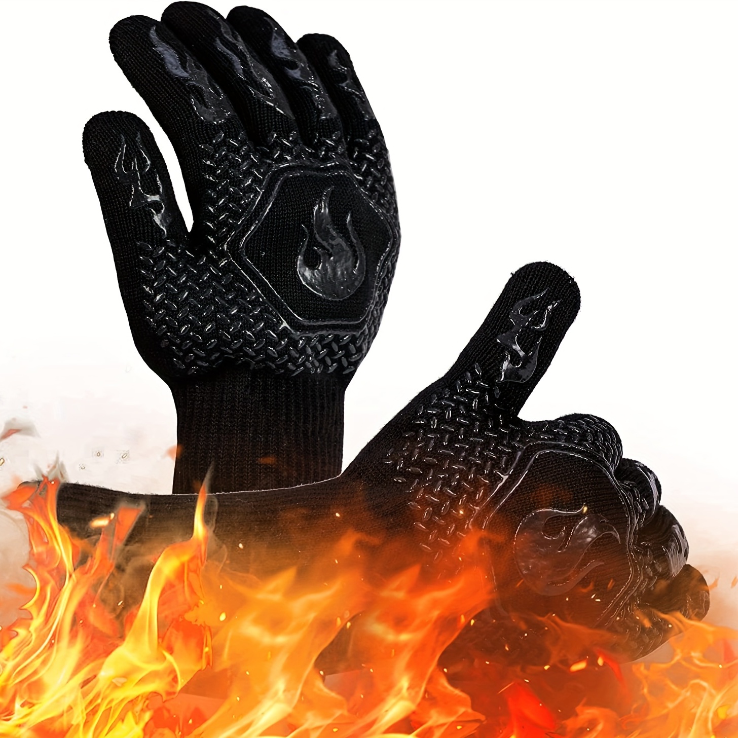 Guantes para barbacoa, guantes resistentes al calor de 1472 °F
